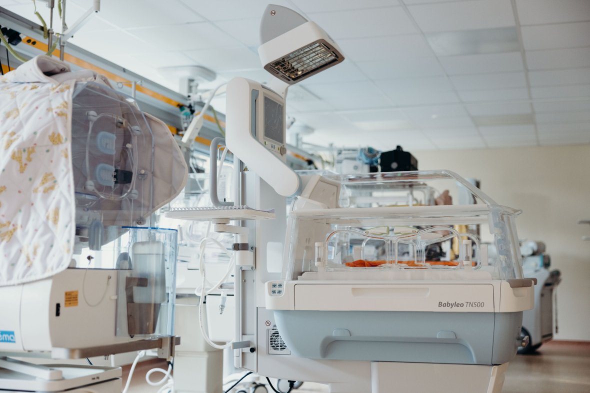 Naujas inkubatorius-&scaron;ildytuvas Klaipėdos universiteto ligoninėje